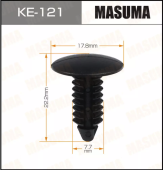 MASUMA КЛИПСА ПЛАСТИКОВАЯ КРЕПЕЖНАЯ KE-121 АРТ. 1314934