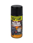 U-POL RAPTOR 120°C ЭМАЛЬ ДЛЯ КАРКАСОВ И ШАССИ ЧЕРНАЯ ГЛЯНЦЕВАЯ СПРЕЙ