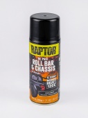 U-POL RAPTOR 120°C ЭМАЛЬ ДЛЯ КАРКАСОВ И ШАССИ ЧЕРНАЯ ГЛЯНЦЕВАЯ СПРЕЙ