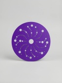 BNC BDL9 PURPLE CERAMIC ДИСК НА БУМАЖНОЙ ОСНОВЕ 150 ММ MULTI HOLES