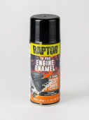 U-POL RAPTOR 300°C ЭМАЛЬ ДЛЯ ДВИГАТЕЛЯ ЧЕРНАЯ МАТОВАЯ СПРЕЙ