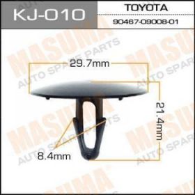 MASUMA КЛИПСА ПЛАСТИКОВАЯ КРЕПЕЖНАЯ KJ- 010 АРТ. 17965