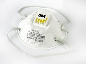 3M ПРОТИВОПЫЛЕВОЙ РЕСПИРАТОР 8112 С КЛАПАНОМ ВЫДОХА FFP1