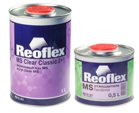 REOFLEX ЛАК АКРИЛОВЫЙ MS CLEAR CLASSIC RX C-01