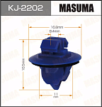 MASUMA КЛИПСА ПЛАСТИКОВАЯ КРЕПЕЖНАЯ KJ-2202