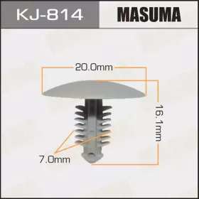 MASUMA КЛИПСА ПЛАСТИКОВАЯ КРЕПЕЖНАЯ KJ- 814 АРТ. MB494578