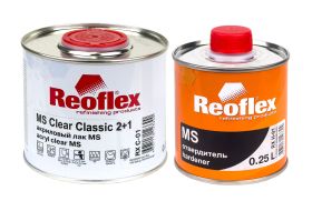 REOFLEX ЛАК АКРИЛОВЫЙ MS CLEAR CLASSIC RX C-01