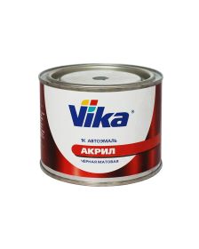 VIKA АВТОЭМАЛЬ АКРИЛОВАЯ ЧЕРНАЯ МАТОВАЯ АК-142