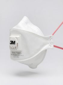 3M ПРОТИВОПЫЛЕВОЙ РЕСПИРАТОР 9332-AURA С КЛАПАНОМ ВЫДОХА