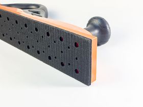 SPD ШЛИФОВАЛЬНЫЙ БЛОК ДЛИННЫЙ С ПЫЛЕОТВОДОМ 14 ОТВ. VELCRO 70 Х 400 ММ