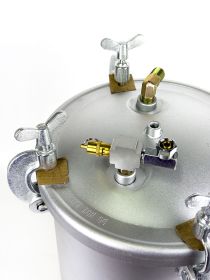 AUARITA PT-8 ПОКРАСОЧНЫЙ БАК 8Л С КРАСКОПУЛЬТОМ
