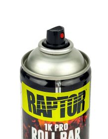 U-POL RAPTOR 120°C ЭМАЛЬ ДЛЯ КАРКАСОВ И ШАССИ ЧЕРНАЯ ПОЛУМАТОВАЯ 