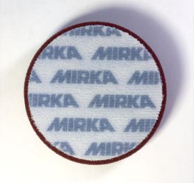 MIRKA ДИСК ПОЛИРОВАЛЬНЫЙ POLARSHINE ПОРОЛОНОВЫЙ РЕЛЬЕФНЫЙ БОРДОВЫЙ 85 ММ
