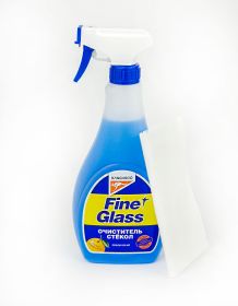 KANGAROO FINE GLASS ОЧИСТИТЕЛЬ СТЕКОЛ +САЛФЕТКА "АПЕЛЬСИН" 