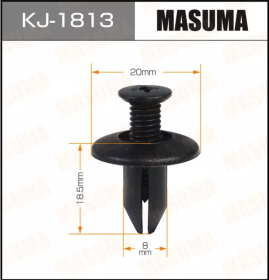 MASUMA КЛИПСА ПЛАСТИКОВАЯ КРЕПЕЖНАЯ KJ-1813 АРТ. 90675-SL4-003 