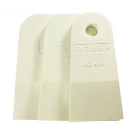 ЗУБР НАБОР РЕЗИНОВЫХ ШПАТЕЛЕЙ МАСТЕР