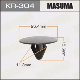 MASUMA КЛИПСА ПЛАСТИКОВАЯ КРЕПЕЖНАЯ KJ- 304 АРТ. 81126-37010