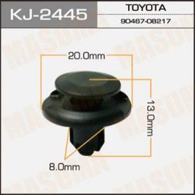 MASUMA КЛИПСА ПЛАСТИКОВАЯ КРЕПЕЖНАЯ KJ-2445 АРТ. 60459