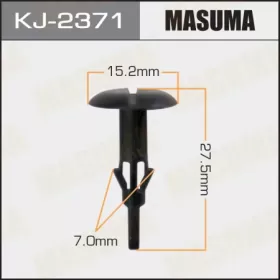 MASUMA КЛИПСА ПЛАСТИКОВАЯ КРЕПЕЖНАЯ KJ- 2371 АРТ. 47749-58010