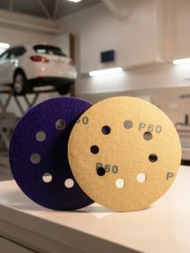 EVT ШЛИФОВАЛЬНЫЙ КРУГ PURPLE CERAMIC БУМАЖНАЯ ОСНОВА 125 ММ