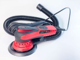 НОВИНКА! YOKIJI ЭЛЕКТРИЧЕСКАЯ БЕСЩЕТОЧНАЯ ЭКСЦЕНТРИКОВАЯ ШЛИФОВАЛЬНАЯ МАШИНА