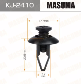 MASUMA КЛИПСА ПЛАСТИКОВАЯ КРЕПЕЖНАЯ  KJ-2410 АРТ. NA01-56-145