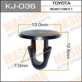 MASUMA КЛИПСА ПЛАСТИКОВАЯ КРЕПЕЖНАЯ KJ- 036/K-036 арт. 17112