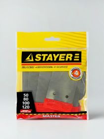 STAYER НАБОР ШПАТЕЛЕЙ «ЯПОНСКИЕ» ИЗ СТАЛИ 1011-Н4