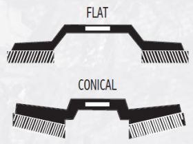 DEBEVER ДИСК ЛЕПЕСТКОВЫЙ ТОРЦЕВОЙ