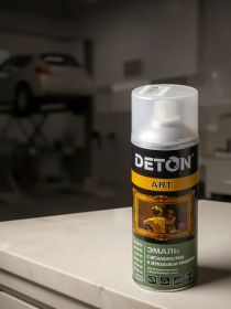 DETON КРАСКА АЛЮМИНИЙ 9006 ART (СПРЕЙ)