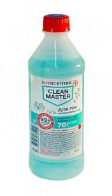 CLEAN MASTER ГЕЛЬ ДЛЯ РУК С АНТИБАКТЕРИАЛЬНЫМ ЭФФЕКТОМ (АНТИСЕПТИК) 0,45 Л.