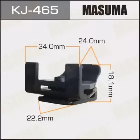 MASUMA КЛИПСА ПЛАСТИКОВАЯ КРЕПЕЖНАЯ KJ- 465 ( В НЕЕ ВСТАВЛЯЕТСЯ KJ- 2371) АРТ. 53879-58010