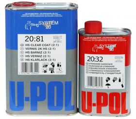 U-POL ЛАК АКРИЛОВЫЙ HS S2081 2:1 1,0 Л.