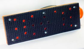 SPD ШЛИФОВАЛЬНЫЙ БЛОК С ПЫЛЕОТВОДОМ VELCRO 70 Х 200 ММ